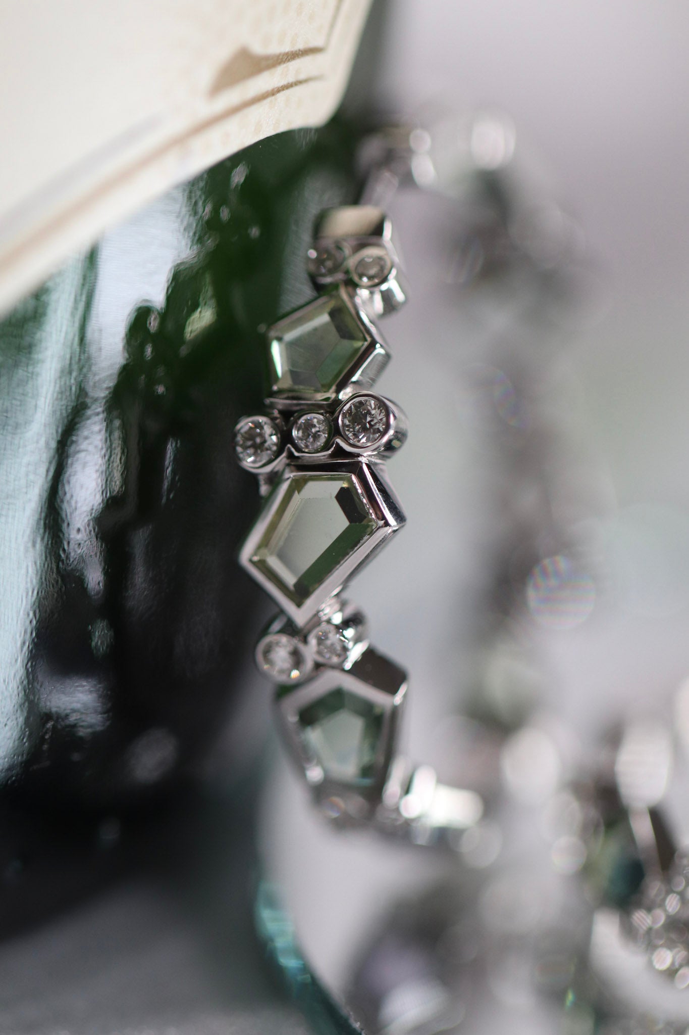 Stained Glass Hoops- KE Design Prisma Collection