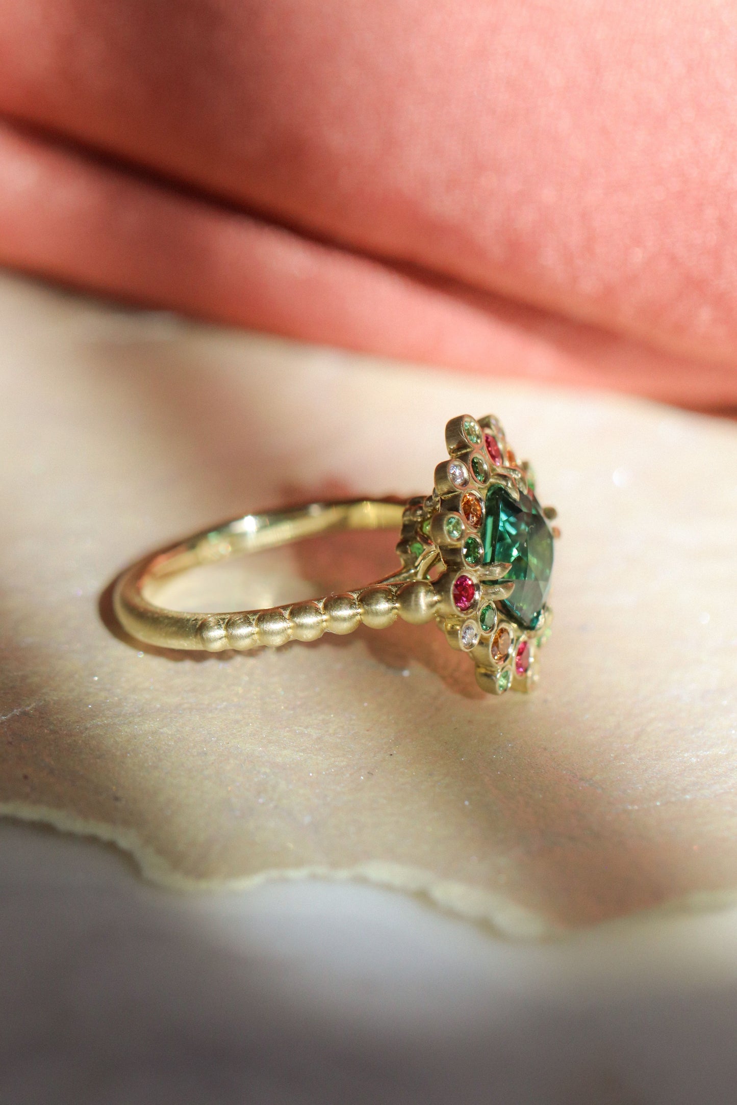'Zusa' Ring - KE Design Rock Candy Collection