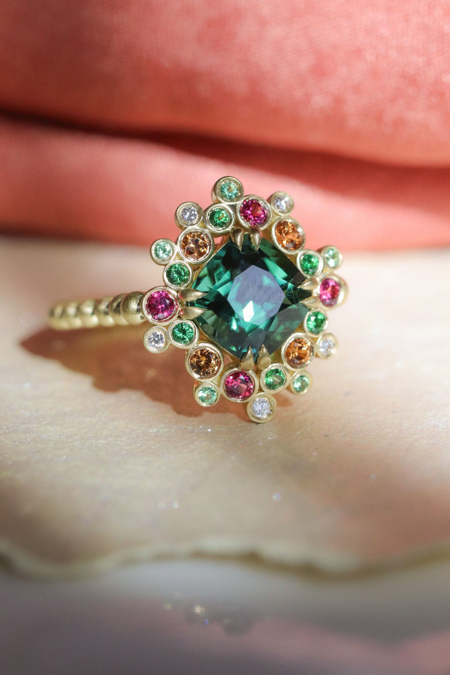 'Zusa' Ring - KE Design Rock Candy Collection