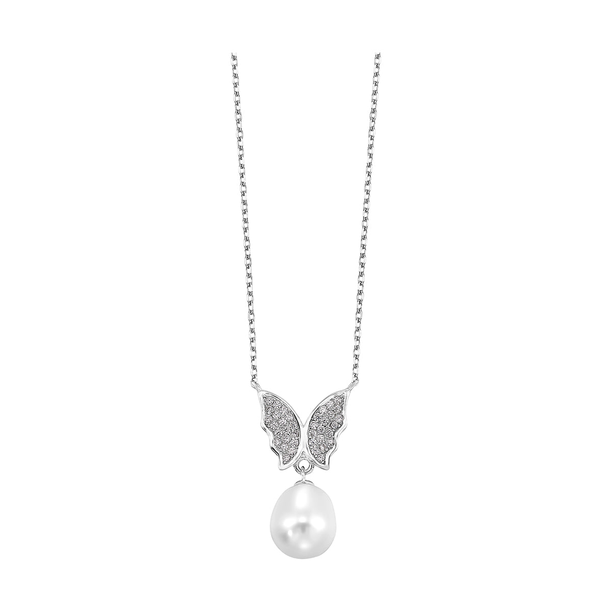 Silver Pearl Pendant
