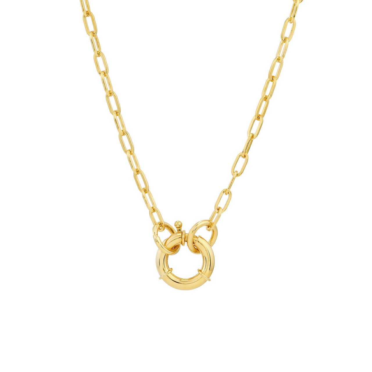 Spring Ring Push Lock
