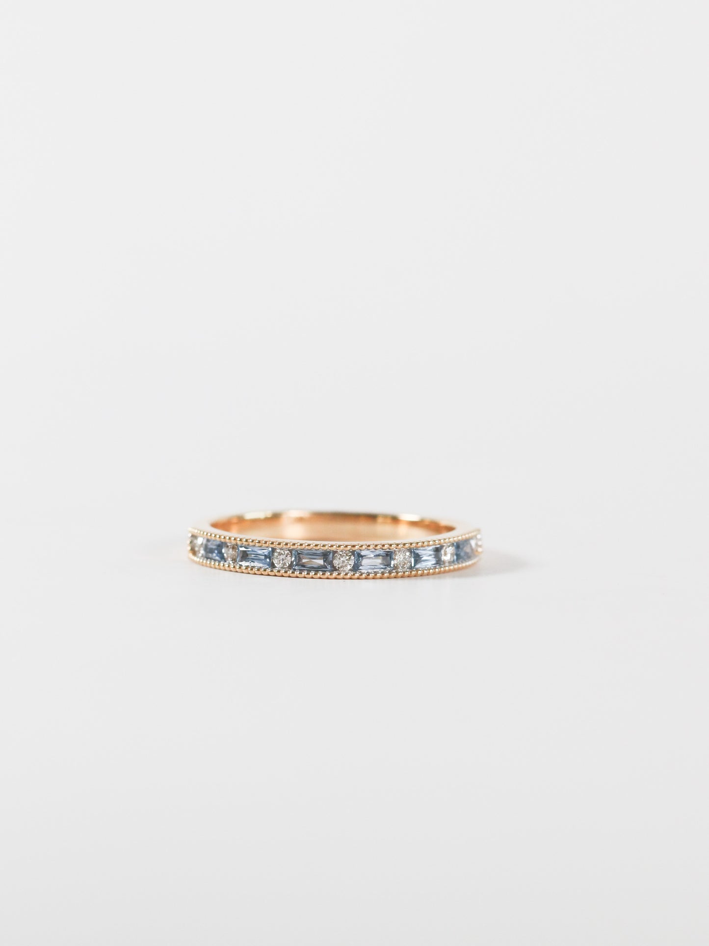 Yogo Baguette Band with Diamonds