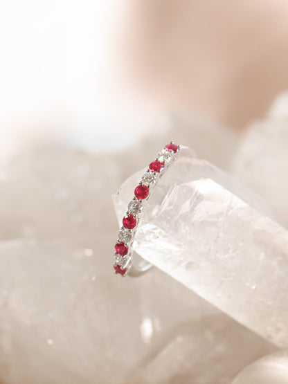 Ruby and Diamond Band