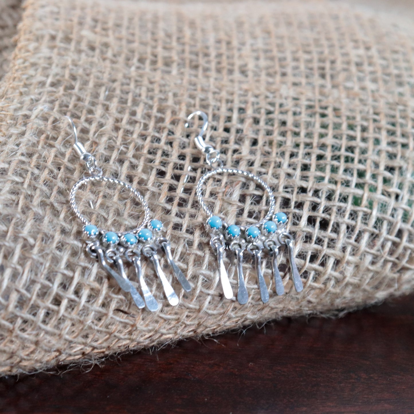 Silver Cloud and Raindrop Earrings