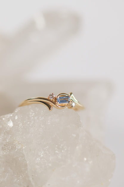 ‘Amelia’ Yogo Sapphire Ring