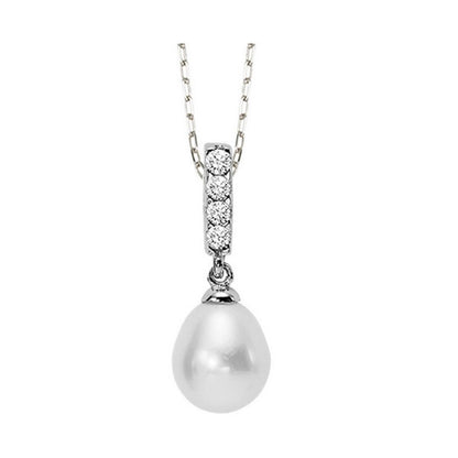 Silver Pearl Pendant