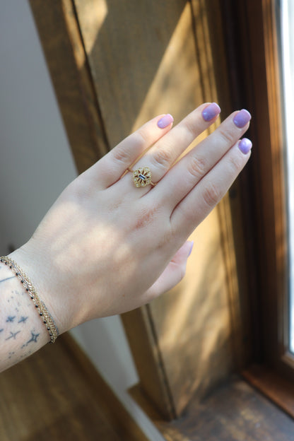 'Leilani' Yogo Sapphire Ring