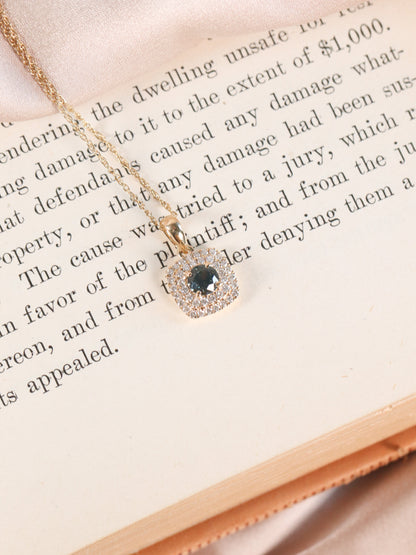 ‘Everest’ - Montana Sapphire Necklace