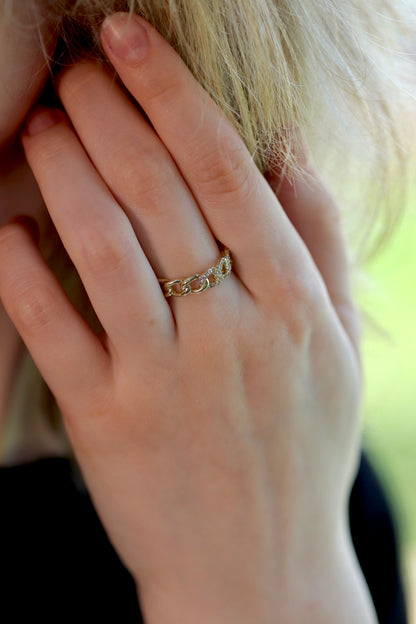 Diamond Chain Ring