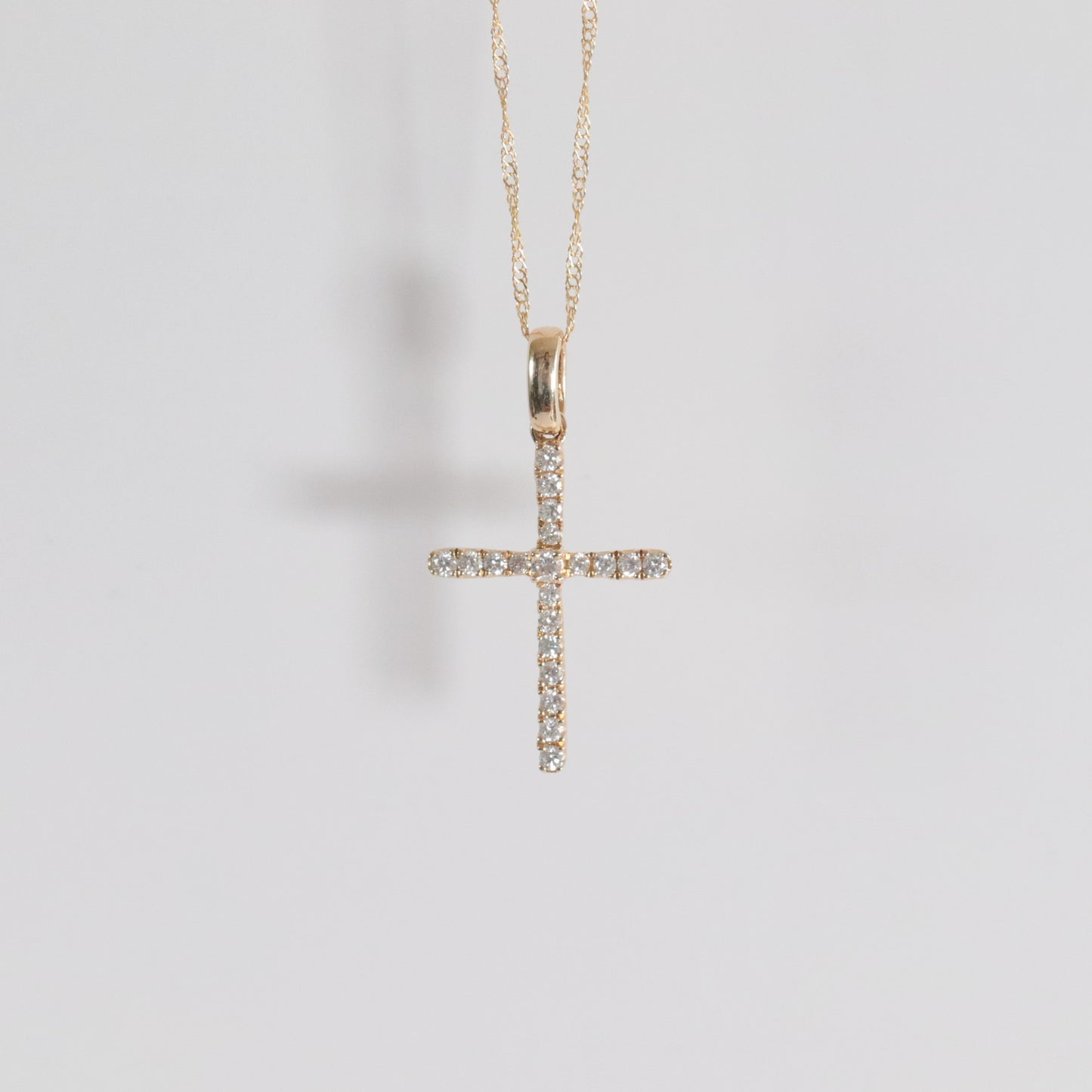 Diamond Cross Necklace