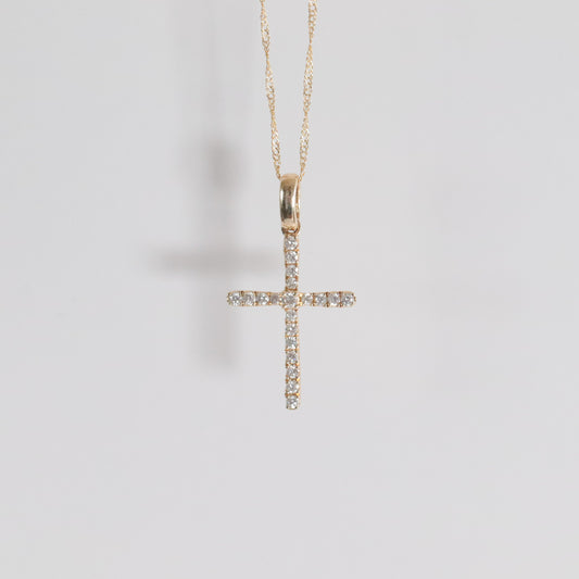 Diamond Cross Necklace