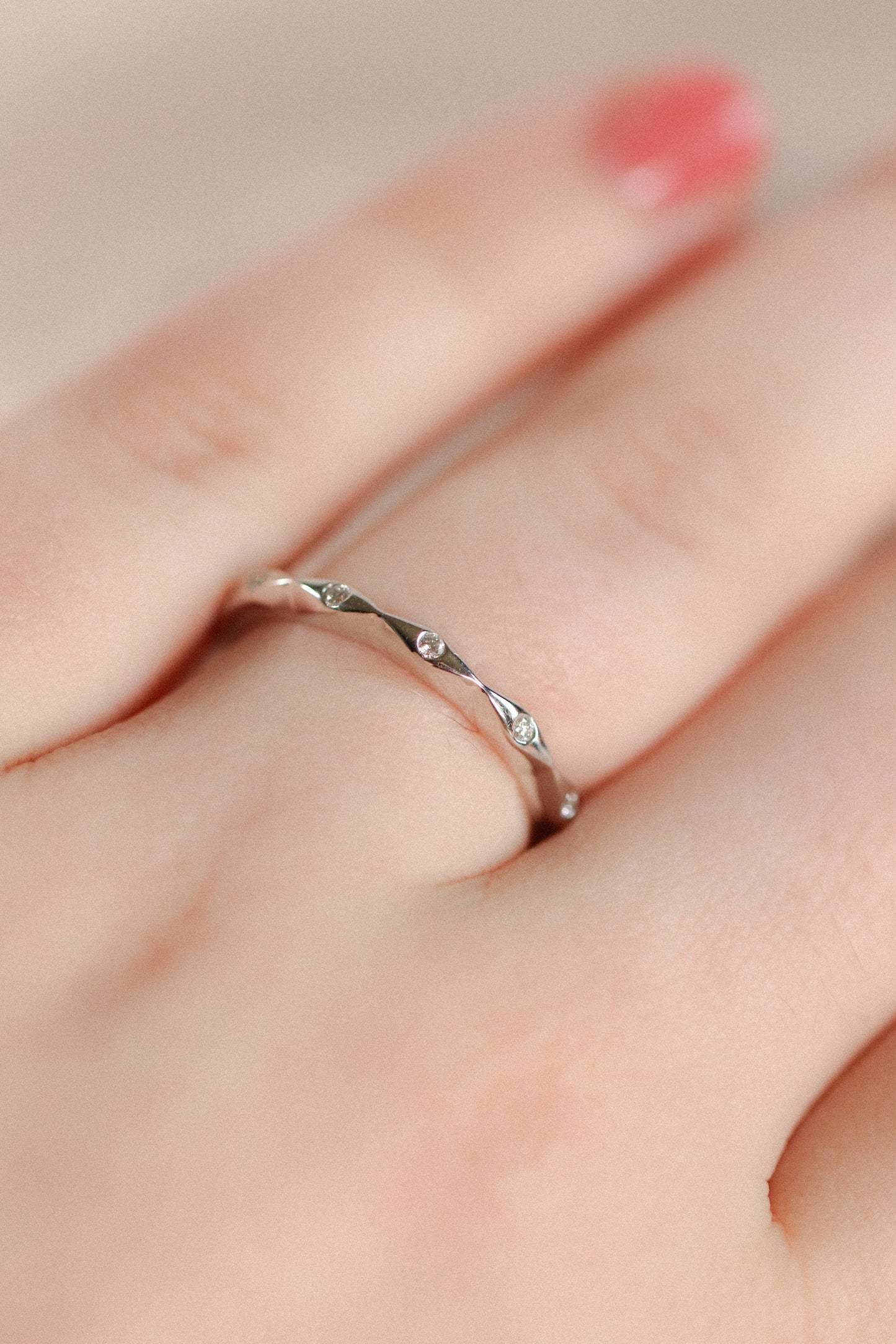 Stackable Diamond Band