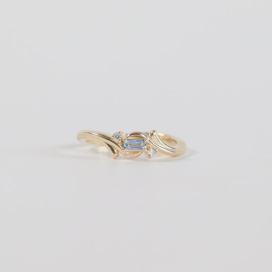 ‘Amelia’ Yogo Sapphire Ring