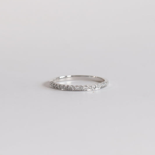 White Gold Diamond Band