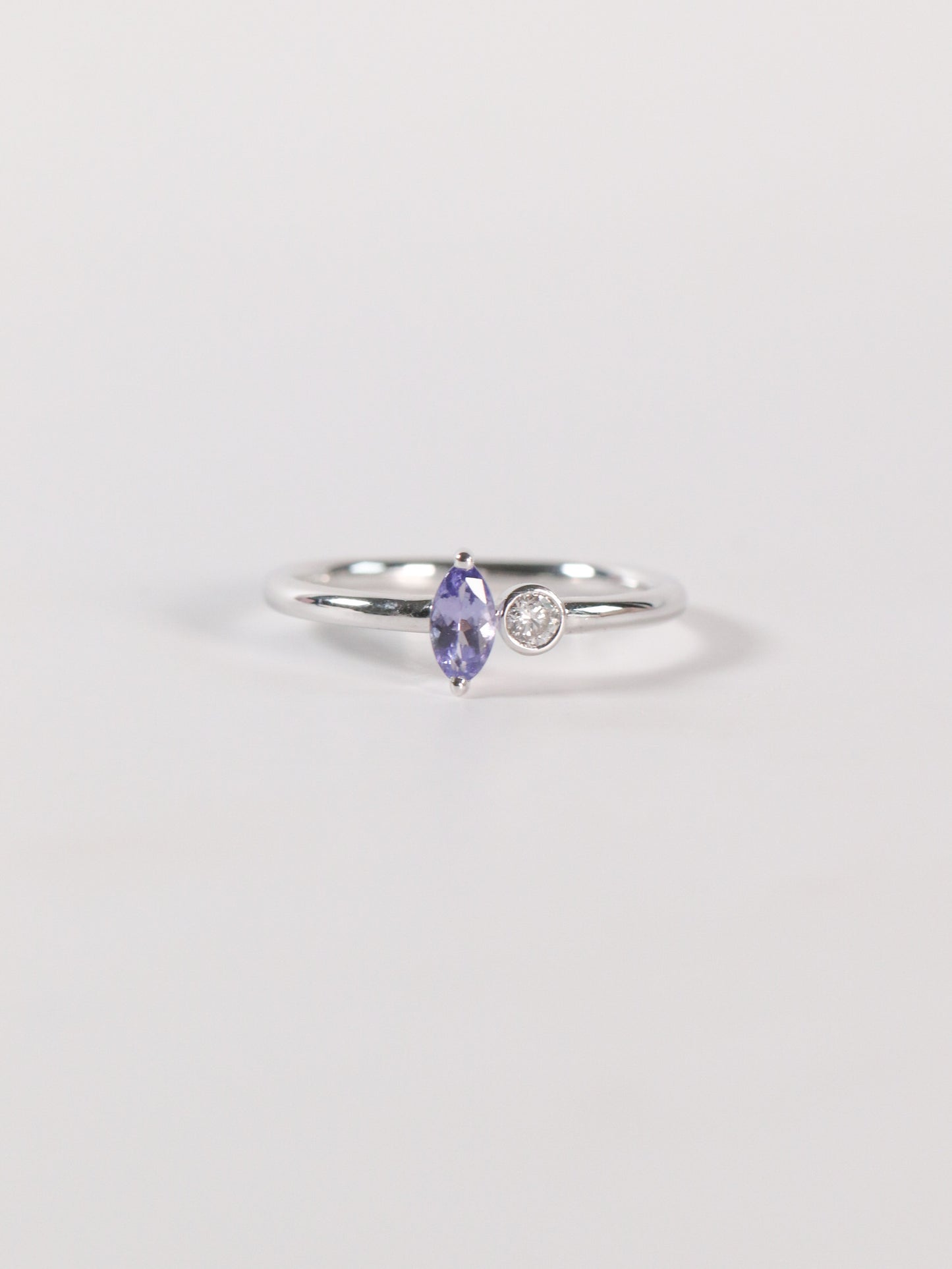 Dainty Tanzanite Ring