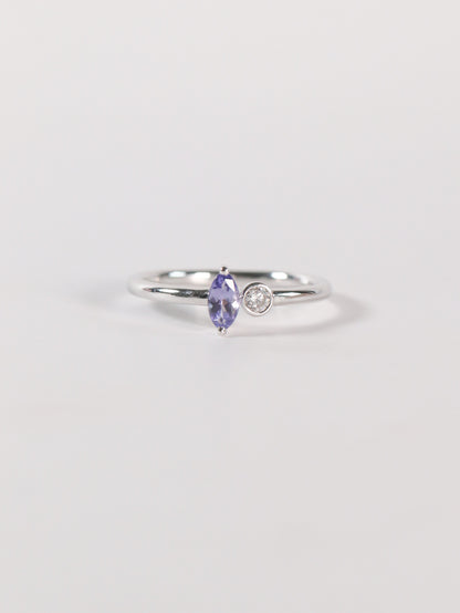 Dainty Tanzanite Ring