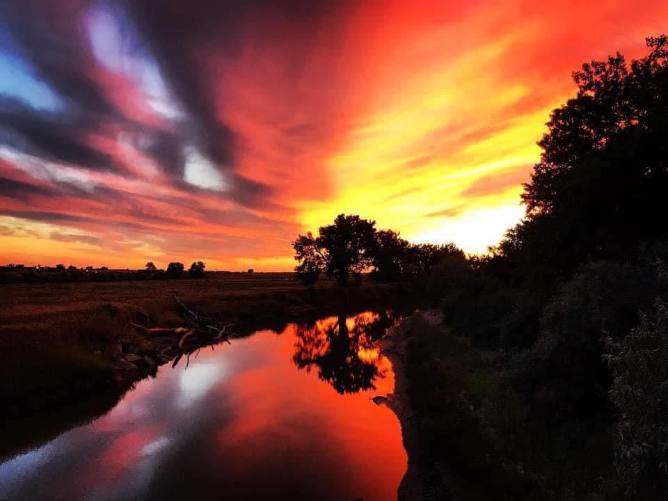 ‘Painted Sky at Clear Creek’ - KE Design Montana Sky Collection