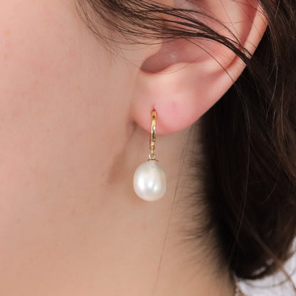 Keshi Pearl Drop Earrings