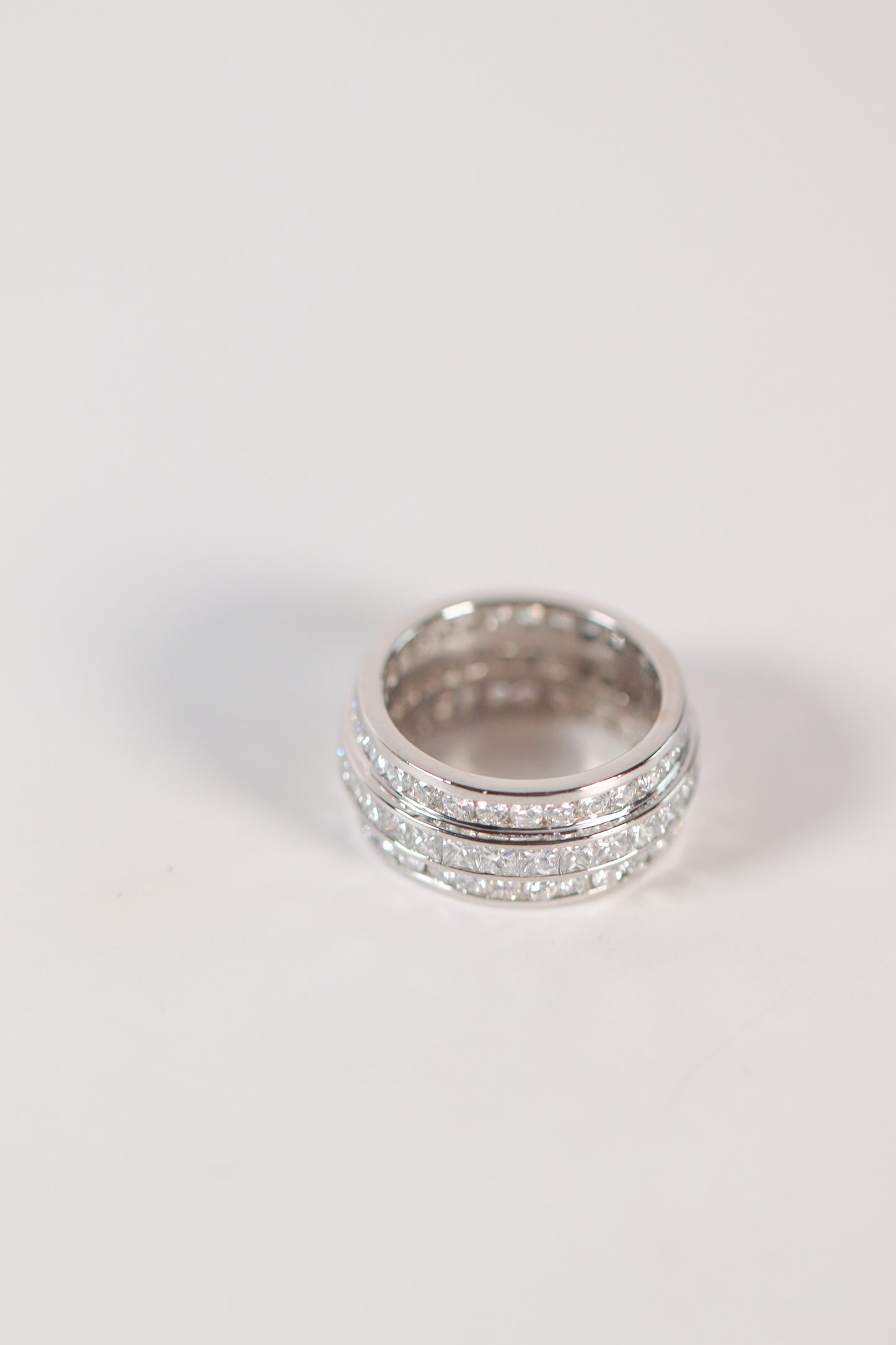 Three Row Eternity Band - Modern Estate