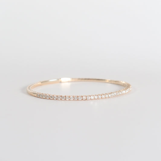 Diamond Flexi Bangle Bracelet