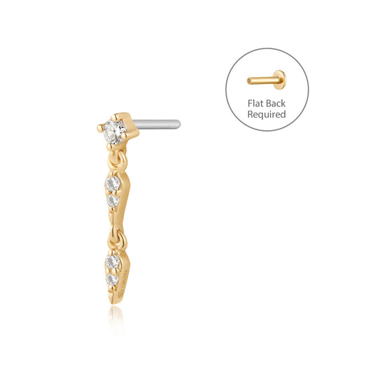 REAGAN - Flat Back Earring