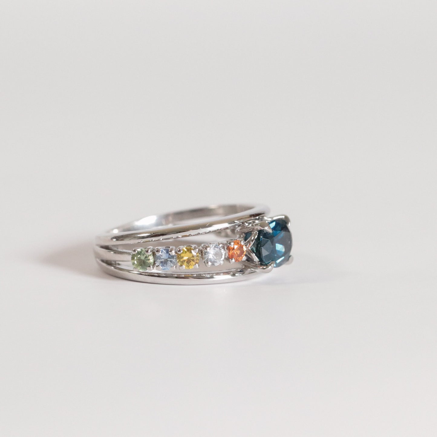 ‘Jora’ Montana Sapphire Ring - SPFJ Custom Collection