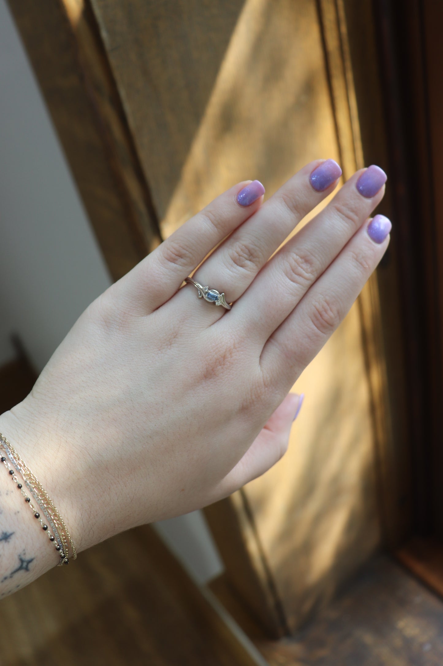 ‘Amelia’ Yogo Sapphire Ring