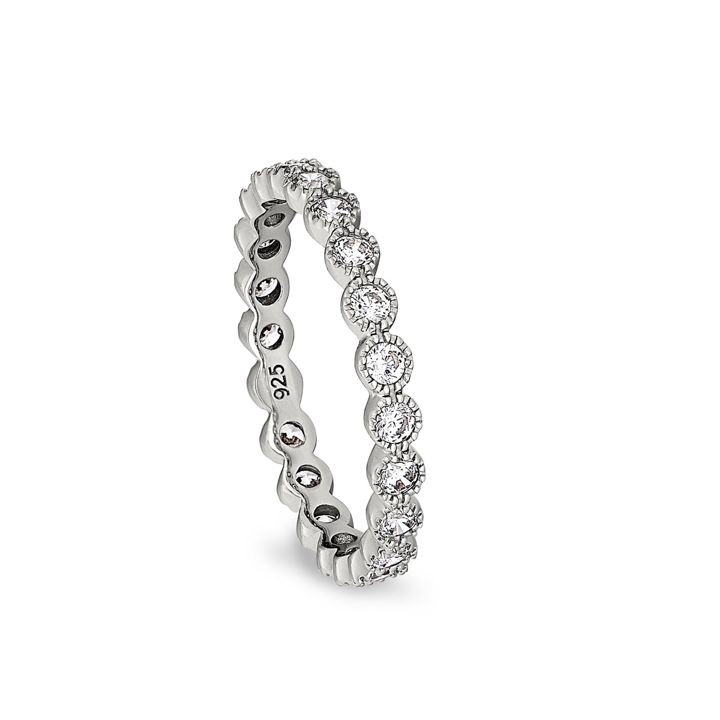 Beaded Bezel Ring -PREORDER