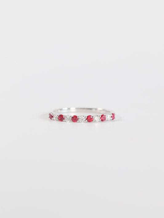 Ruby and Diamond Band