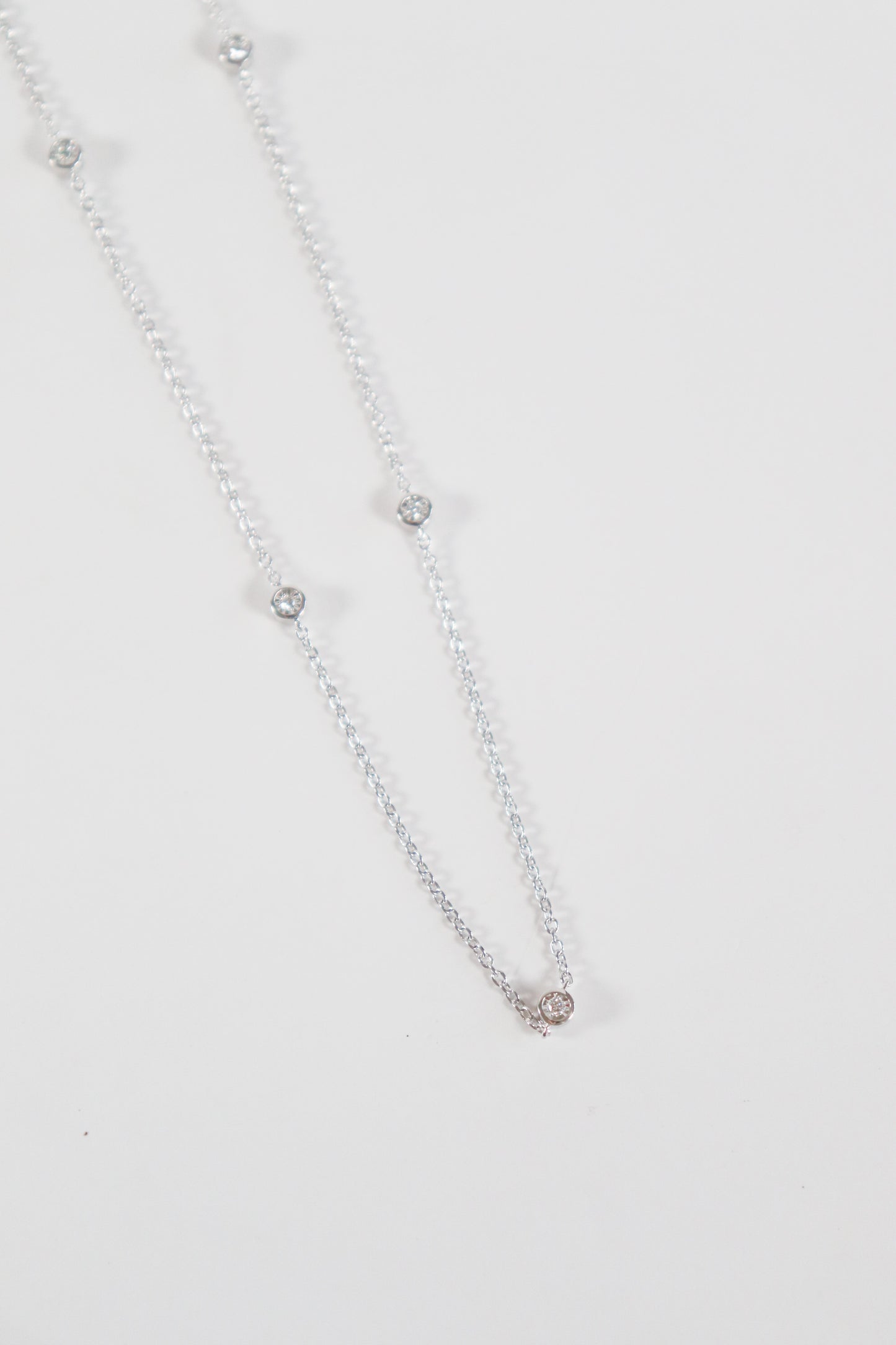 Diamond By The Yard Necklace