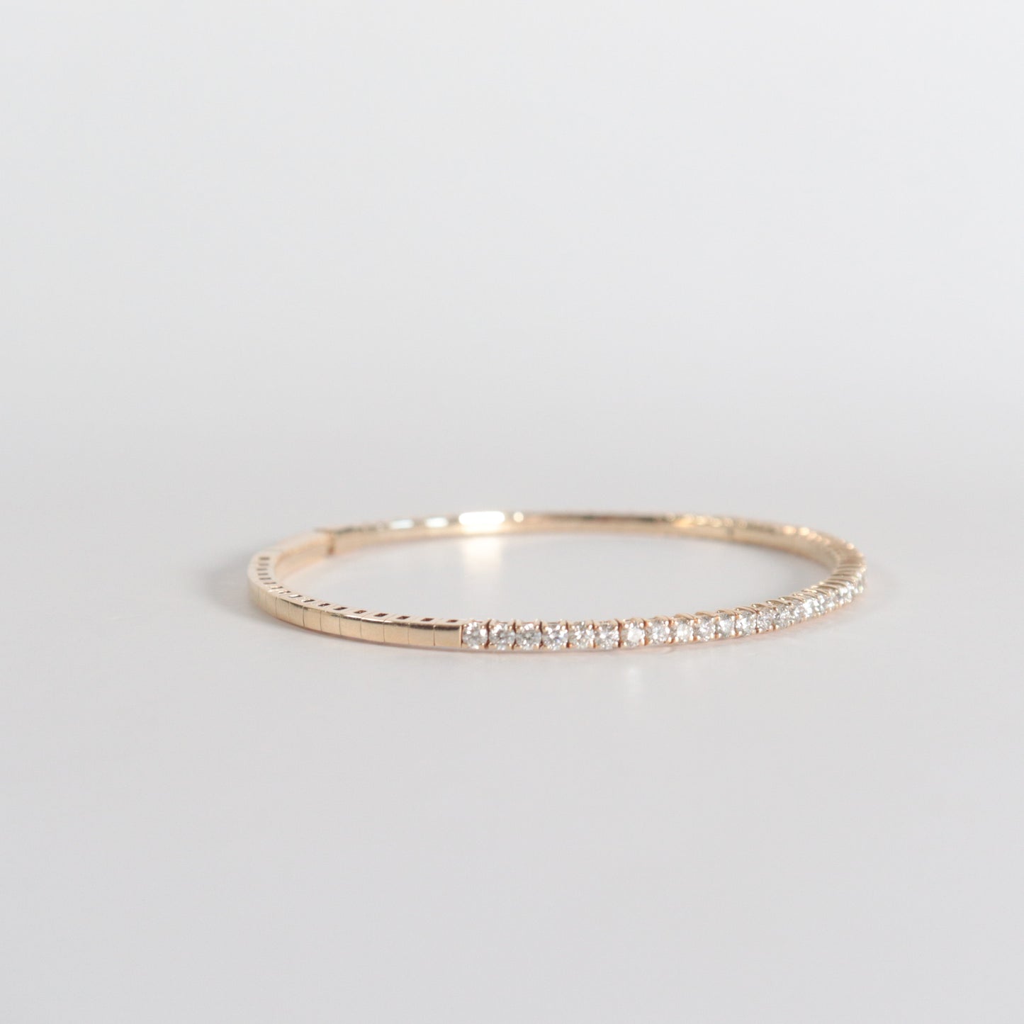 Diamond Flexi Bangle Bracelet