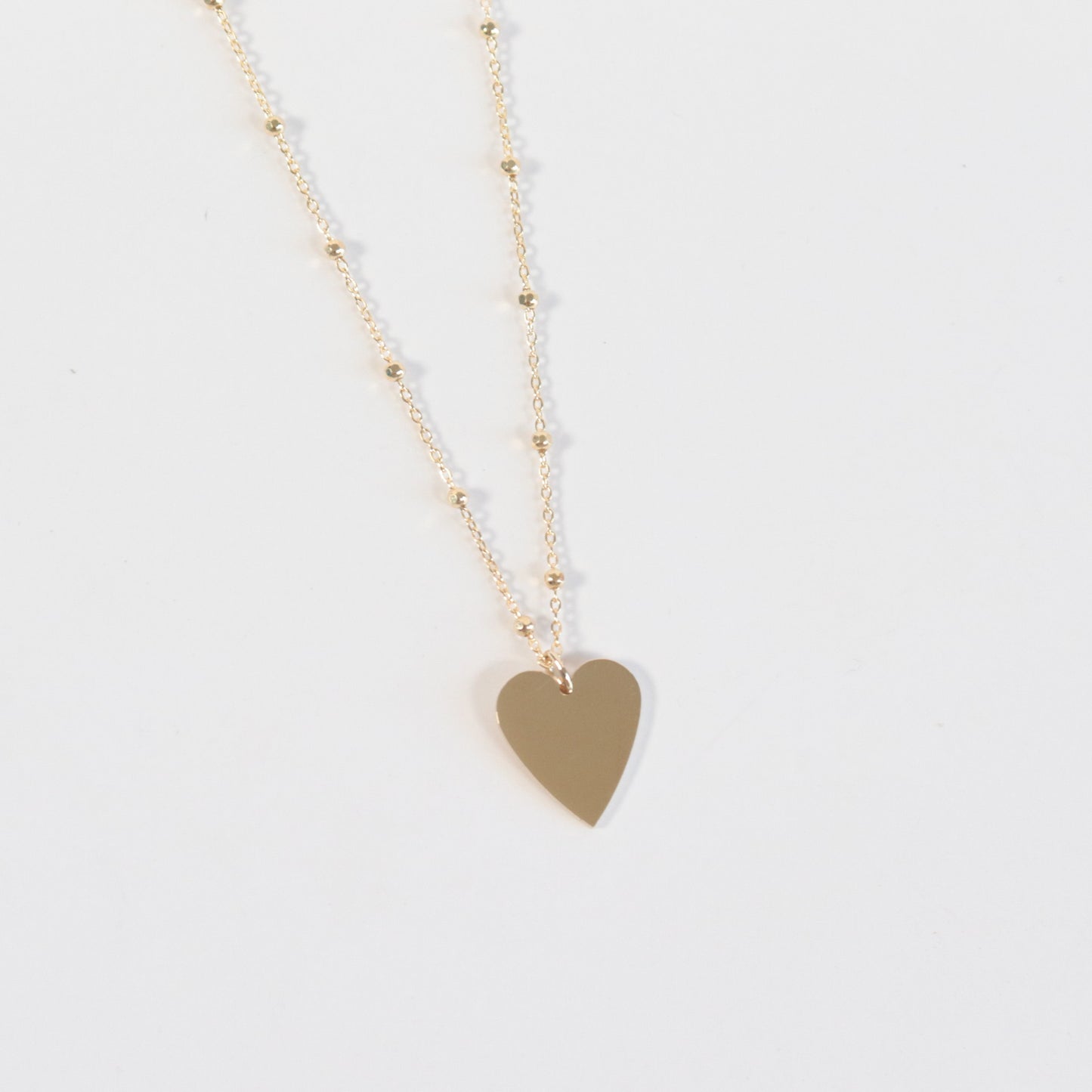 Engravable Heart Necklace