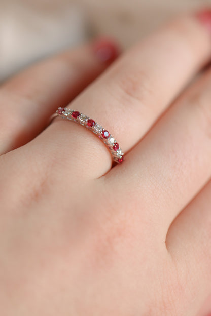 Ruby and Diamond Band