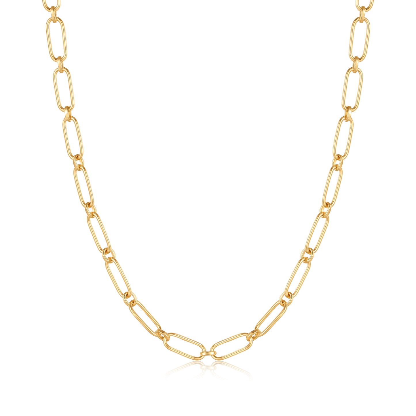 Bold Gold Connect Chunky Link Chain Necklace