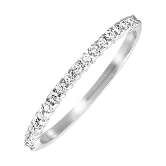 10Kt White Gold Diamond 1/6Ctw Ring