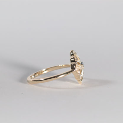 'Leilani' Yogo Sapphire Ring