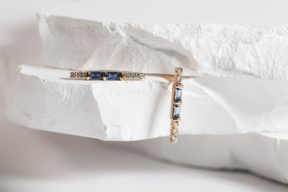 'Selena' Yogo Sapphire Earrings