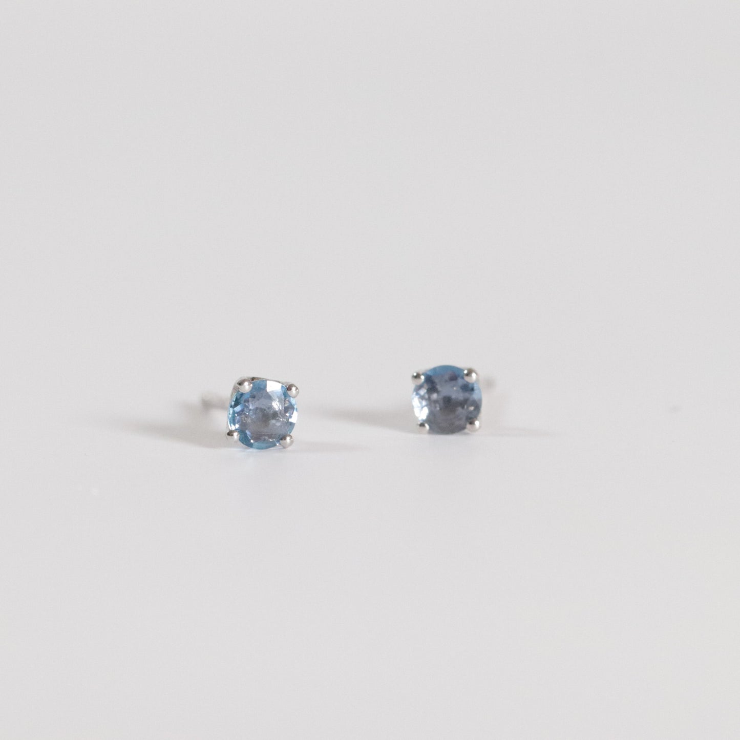 Yogo Sapphire Studs - 0.44 CTW