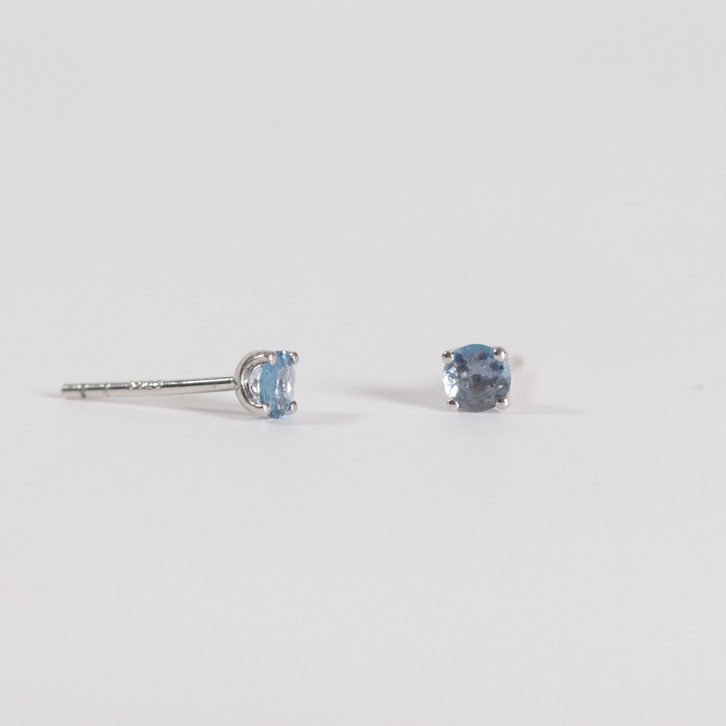 Yogo Sapphire Studs - 0.44 CTW