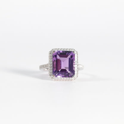 Amethyst Cocktail Ring