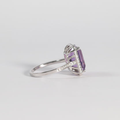 Amethyst Cocktail Ring