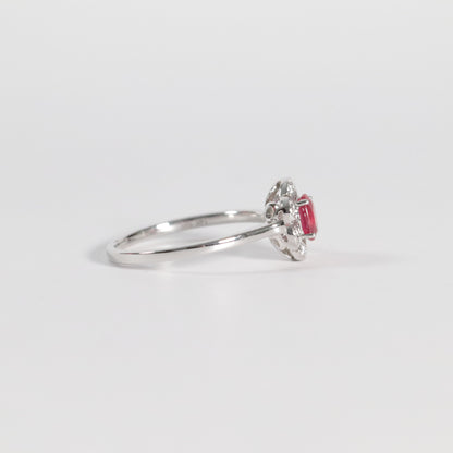 Ruby + Diamond Ring