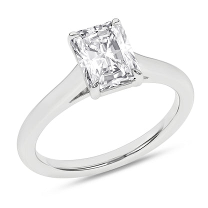 Lab Grown Diamond Engagement Ring - Radiant Cut