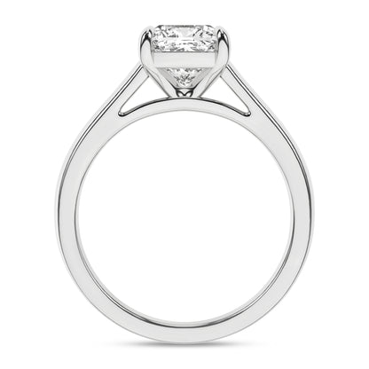 Lab Grown Diamond Cushion Engagement Ring