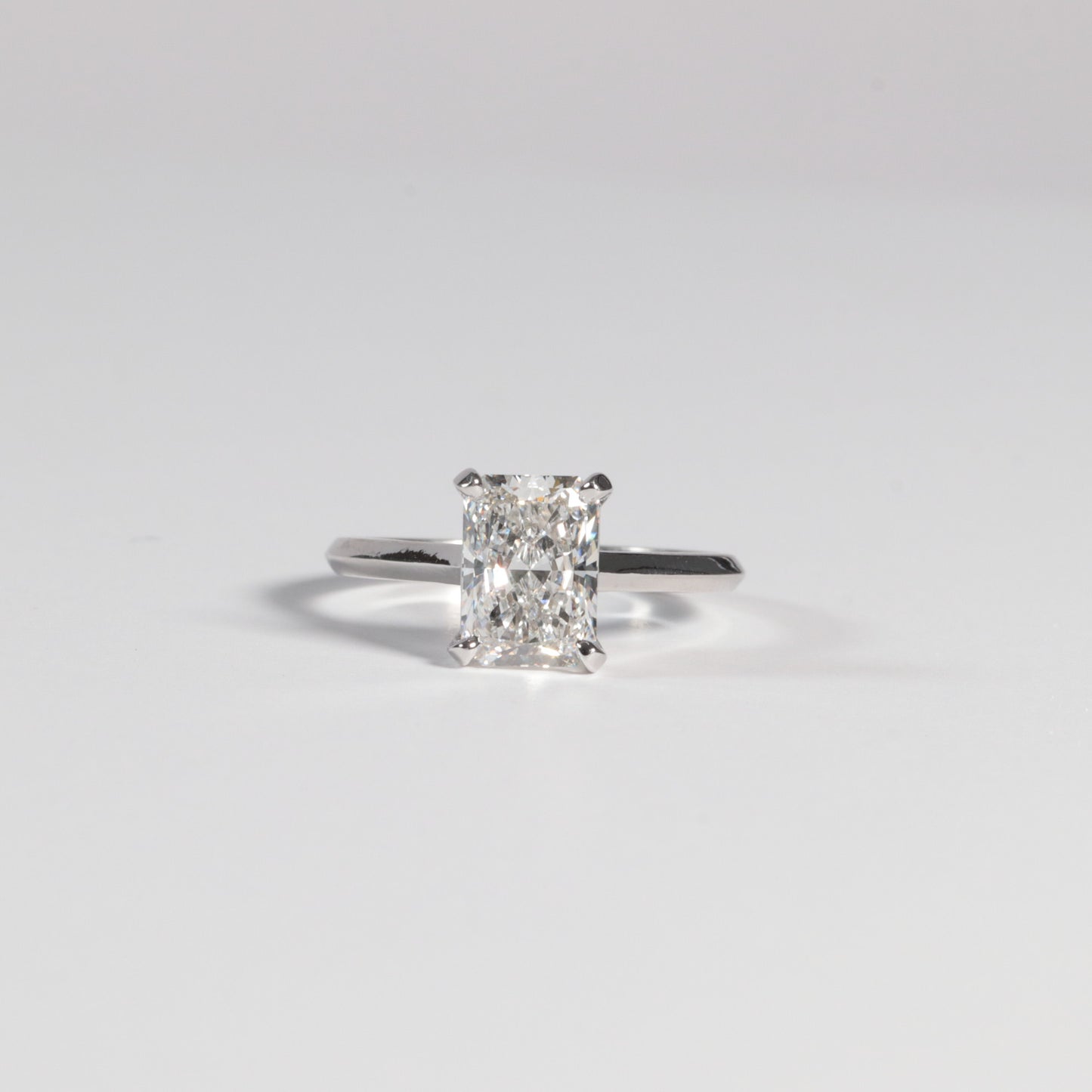 'Wren' Signature Solitaire - 2.11 Lab Grown Radiant