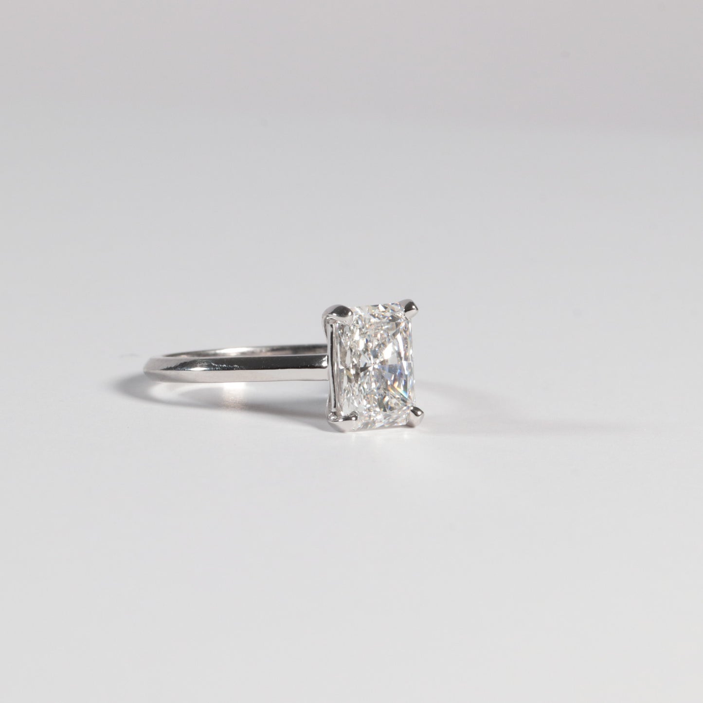 'Wren' Signature Solitaire - 2.11 Lab Grown Radiant