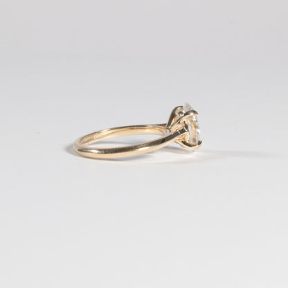 'Wren' Signature Solitaire - Lab Grown Oval