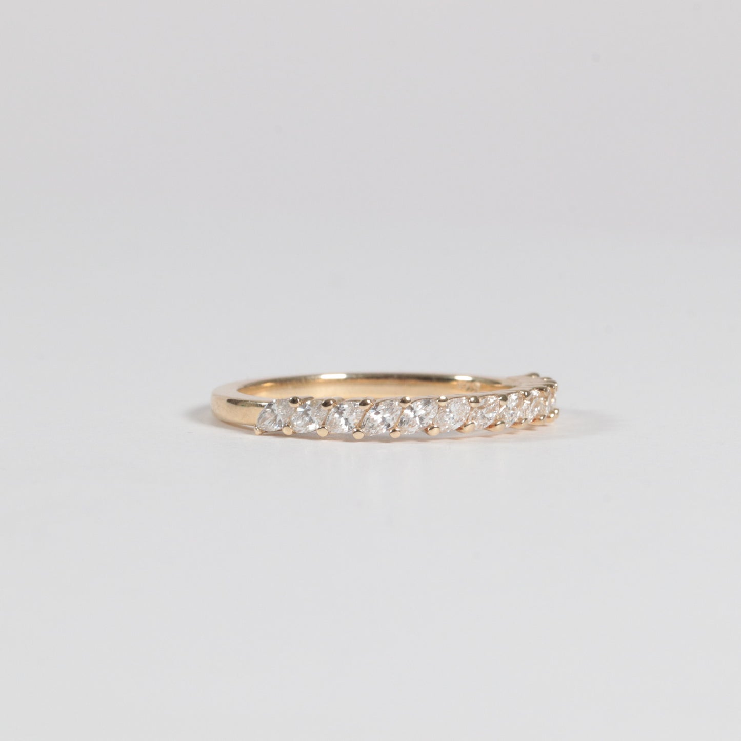 Petite Marquise Diamond Band