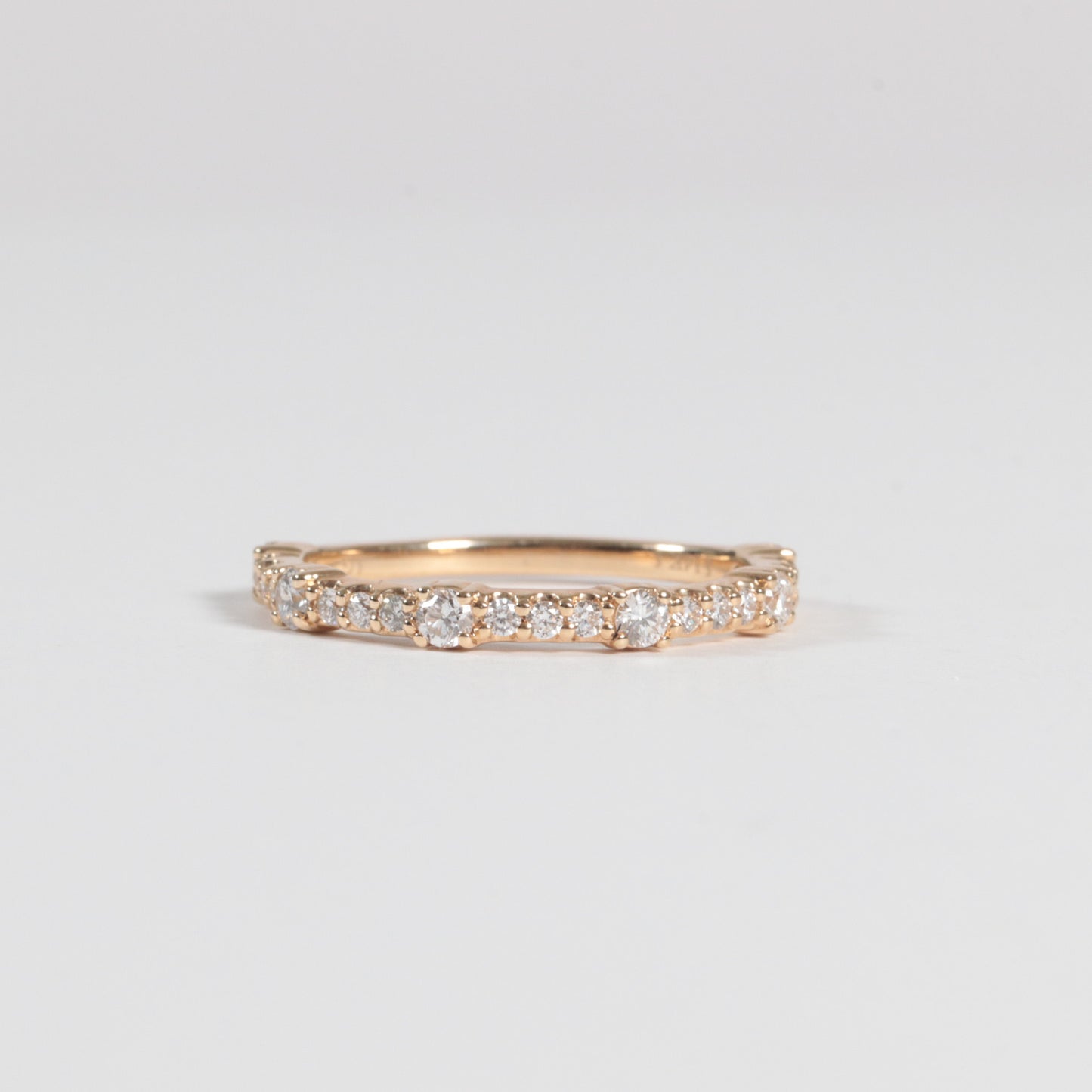 Round Lab Grown Diamond Band