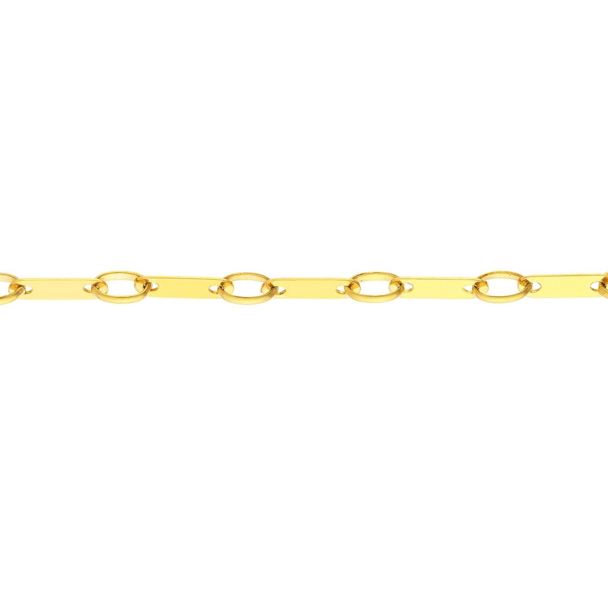 Flat Link Chain Bracelet - PREORDER